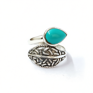 <b>Turquoise</b> Fashion <b>Ring</b> 4.1 Grams Weight - Product Image 2