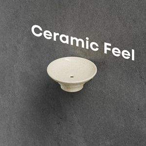 Circular Twin Soap <b>Tray</b> Wall Mount Double Round Dish Metal Holder Heavy Duty Dual Layer Bathroom Storage Rack Hardware Included - Product Image 3