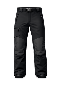 Pantalones Impermeables para Esquí y Snowboard con Cierre de Cremallera, Cinturón Ajustable y Rodillas Reforzadas - Product Image 4