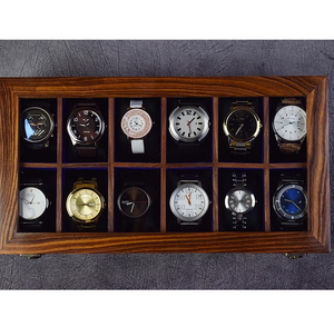 กล่องเก็บนาฬิกาไม้ Royal Crafts รุ่นใหม่ล่าสุด ดีไซน์สั่งทำพิเศษ พร้อมช่องใส่ 12 ช่อง และฝาอะคริลิค ราคาขายส่ง - Product Image 6
