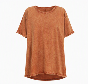 Wholesale Acid Wash Unisex Distressed T-Shirts High Quality 100% Cotton Loss Fit Hole Print Men Women - Product Image 2