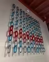 ILAHI's Modern Art Deco Eco-Friendly Acrylic Chain Wall Accents Handmade Hanging Decor <b>Ornamental</b> Birthday Ramadan Celebrations - Product Image 4