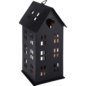 Porte-bougie chauffe-plat en fer de qualité durable avec motif maison pour la décoration de table, les fêtes et l'aménagement intérieur au meilleur prix - Product Image 2