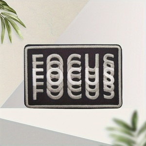 Patchs brodés personnalisés en gros pour vêtements, chapeaux, casquettes, uniformes, cadeaux promotionnels, à repasser à la presse à chaud - Product Image 1