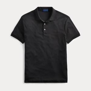 Camiseta personalizada de secado rápido 100% poliéster Golf para Polo patrón sólido Unisex de talla grande con bordado Original camiseta de hombre en blanco - Product Image 6