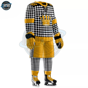 Pantalon de hockey sur glace sur mesure grande taille, fabriqué sur mesure, pour uniforme de hockey sur glace, maillot de hockey unique personnalisé - Product Image 2