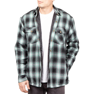 High Quality ARTIZ INTERNATIONAL Winter <b>Mens</b> Plaid <b>Flannel</b> Streetwear Shirt <b>Jacket</b> Hooded Thermal Fleece Windproof Eco-Friendly - Product Image 2