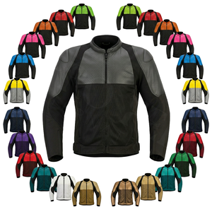 Chaqueta de Motocicleta con Logotipo Personalizado al por Mayor, Impermeable y Duradera, Equipo de Protección para Motociclistas, Ajuste Cómodo, Chaqueta de Moto - Product Image 1