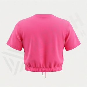 Fashion Top Plus Size Ladies Sexy Crop Women's <b>Tie</b> Dye T-Shirt Printing Stylish Boutique Fitness Activewear Apparel Gym - Product Image 2