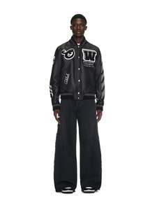 Custom Varsity <b>Baseball</b> <b>Jacket</b> | OEM College Style Letterman Varsity <b>Jacket</b> Snap Button Closure and Ribbed Cuffs <b>for</b> Teamwear - Product Image 2