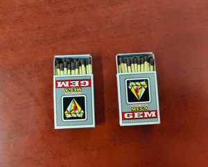 กล่องไม้ขีดบางพิมพ์ลายแบบกำหนดเองกล่องจับคู่ทำจากไม้ตราวัสดุกระดาษแข็งระดับพรีเมียมส่งออกคุณภาพในราคาที่ดีที่สุด - Product Image 1