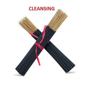 Varillas de incienso limpiadoras naturales, suministro al por mayor a precio líder, caja de embalaje de incienso, incienso indio (negro) - Product Image 1