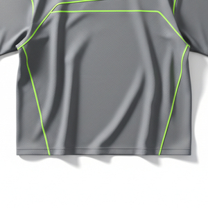 เสื้อยืดโอเวอร์ไซส์สีขาวดำเรียบ หนานุ่ม ตัดเย็บแบบไหล่ตก พิมพ์ลายได้ตามสั่ง ผลิตจากโพลีเอสเตอร์ 100% เป็นมิตรต่อสิ่งแวดล้อม ป้องกันรังสียูวี ขายส่ง - Product Image 4