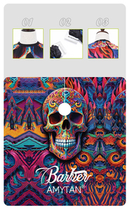 Cape de Coiffure Professionnelle Imperméable pour Salon de Coiffure et Barbier - Product Image 6