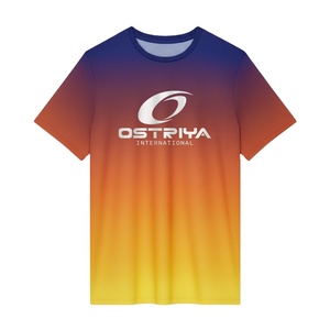 Wholesale Custom High Quality Men's T <b>Shirts</b> Front O-Neck Casual <b>100</b>% <b>Polyester</b> Short Sleeve Regular Fit Breathable Quick Dry - Product Image 1