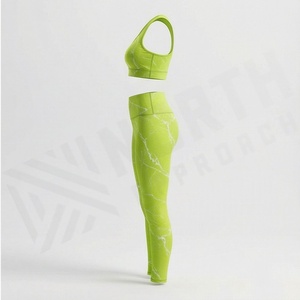 Conjuntos Deportivos de Yoga y Gimnasio en Color Sólido Personalizado, Ropa Deportiva para Mujer, Bra Deportivo, Ropa Activa para Entrenamiento - Product Image 3