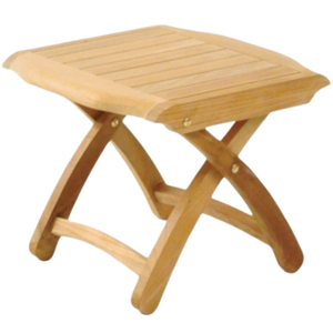 Coffee <b>table</b> made of teak wood with a simple modern style, suitable for indoor or outdoor cafes, with a smooth and neat finish. - Product Image 3