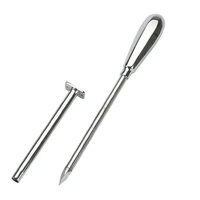 Trocares vétérinaires en acier inoxydable pour interventions chirurgicales sur animaux de grande taille, instrument de ponction professionnel avec canule durable