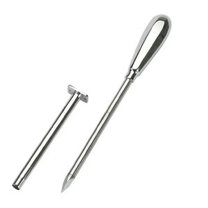 Trócares Veterinarios de Acero Inoxidable para Procedimientos Quirúrgicos en Animales Grandes, Instrumento de Punción Profesional con Cánula Resistente - Product Image 5