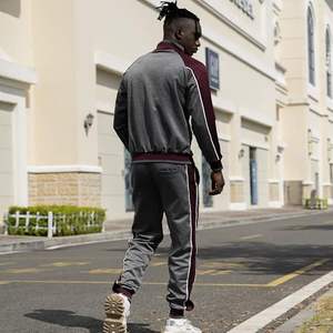 Conjunto deportivo de chándal con cremallera completa para hombre, ropa deportiva de calidad superior, informal y cálido. - Product Image 4