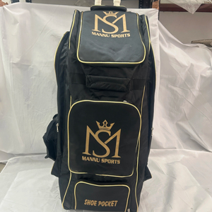 Mannu sports player edition Kit Bag Trolley Bags High Quality Players Polyester Cricket Set <b>Wheel</b> Bag Best Quality - Product Image 1