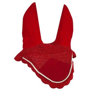 Wholesale Custom Design High Quality Horse <b>Fly</b> Control Ear Bonnet Horse Riding Ear Bonnet Horse Handmade <b>Fly</b> Veil - Product Image 4