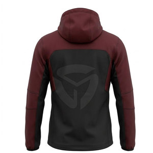 Veste d'hiver softshell pour homme, vêtement d'extérieur léger et performant avec col à capuche pour les activités de plein air et les occasions décontractées - Product Image 2