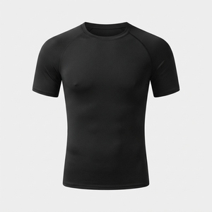 T-shirt de compression à manches courtes personnalisé avec impression par sublimation pour hommes, MMA, BJJ, entraînement de grappling, rashguard - Product Image 6