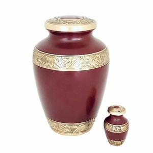 Urna Funeraria de Metal Premium para Cenizas de Adultos con Cierre Hermético y Forma Atemporal para una Memoria Digna - Product Image 2