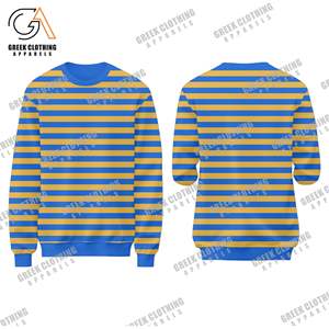 Sweat-shirt à col rond Sigma Gamma Rho Greek Apparel 1922 Bleu Or Sororité Pull en polaire premium Style cadeau d'hiver - Product Image 1