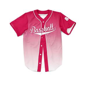 Sublimation Design OEM Printed Allover High Quality 100% Polyester Made <b>By</b> Paragon Apparels Baseball Jersey - Product Image 6