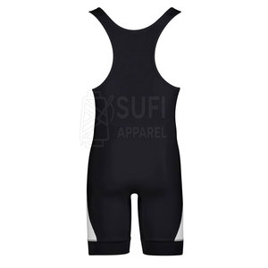 Lightweight Breathable Printed Quick Dry Eco-Friendly Wrestling <b>Singlets</b> for Men's Gym Training <b>Running</b> Outdoor Workouts - Product Image 4