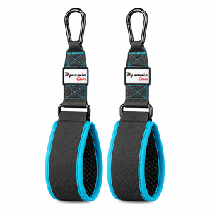 Gym Door Pull Weightlifting Anti-Slip Adjustable Chin-Up Heavy-Duty Strong Unisex Cotton Eco-Friendly Hanging AB <b>Straps</b> - Product Image 2