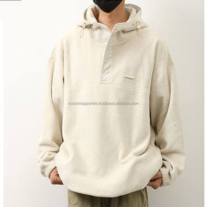 Sweat à capuche oversize en polaire personnalisé pour homme, idéal pour l'automne et l'hiver, en coton épais, pour le sport et les loisirs en extérieur - Product Image 6