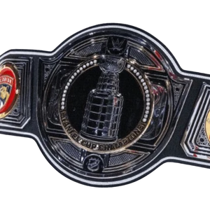 Ceinture de championnat de la Coupe Stanley des Panthers de la Floride, personnalisable, de haute qualité, noire et dorée, ceinture sportive personnalisée, ceintures de titre personnalisées - Product Image 2