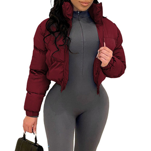Short Length Wholesale Ladies Best Sellers Factory Price Youth Winter Bubble Coat <b>Women</b> Puffer Jacket For Ladies - Product Image 3