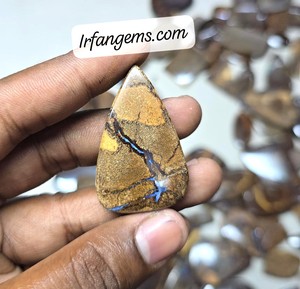 Ópalo de Boulder Australiano 100% Natural de Alta Calidad, Lote a Precio de Mayoreo, Ópalo de Boulder Hecho a Mano para Joyería - Product Image 2