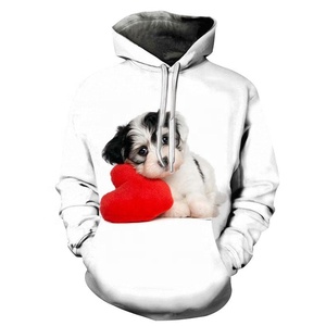 <b>Animated</b> Sublimated Camouflage 100% Cotton Pet Dog Hoodie 3D High Quality Unisex Winter Outdoor Sports Pullover Latest Designs - Product Image 5