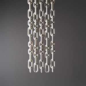 Chaîne de séparation murale en résine multicolore pour intérieur, décoration d'espace pour maison, hôtel, restaurant - Product Image 6