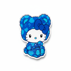 Plateau à cils en acrylique poli avec design animal personnalisé et support magnétique pour pince à épiler, palette de travail pour extensions de cils - Product Image 4