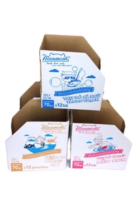 Boîtes à fentes personnalisables en carton ivoire I350, écologiques, en matériaux recyclés, pour l'expédition alimentaire, avec logo personnalisé, pour transport aérien et maritime, vente en gros - Product Image 3