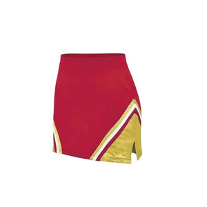 High Quality Lightweight Custom Printed Durable 100% Polyester Top Quality OEM Practice Wear Cheerleading Uniform - Product Image 4