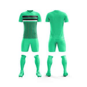 Conjunto de Uniforme de Fútbol Personalizado |   Tallas para Hombres, Mujeres y Jóvenes |   Ropa Deportiva Ligera de Secado Rápido al por Mayor - Product Image 6