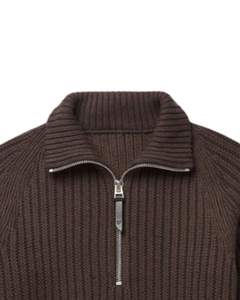 เสื้อสเวตเชิ้ตซิปครึ่งตัว Urban Men ผ้าฝ้ายพรีเมียม ฟลีซ ทรงปกติ รับผลิตตามแบบ (OEM) ขายส่งจากโรงงาน ซัพพลายเออร์ สหรัฐอเมริกา ยุโรป ซีรีส์ - Product Image 2