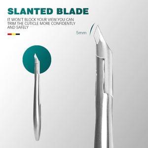 New High Quality Stainless Steel Nail Clipper Curved Wide Jaw Opening for Professional Nail Cuticle Care Soft Controller ANAAIF - Product Image 5