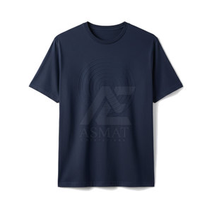 Camiseta para Hombre con Logotipo en Relieve, Algodón Premium, Estampado en Relieve, Ligera, Elegante y Cómoda, Estilo Casual - Product Image 2