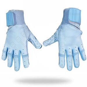 Guantes de Bateo de Alta Calidad, Ligeros y Personalizados, de Spandex/Poliéster, con Puño Largo, Cierre de Velcro Ambidiestro, Duraderos, Tallas XL/XXL - Product Image 2