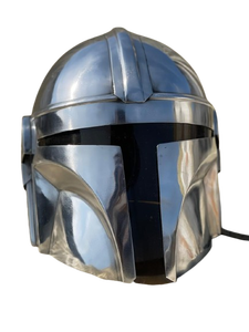Casque de Chevalier Médiéval en Acier Intégral, Armure Complète, Costume de Cosplay, LARP, Casque de Guerrier de Collection, Décoration - Product Image 2