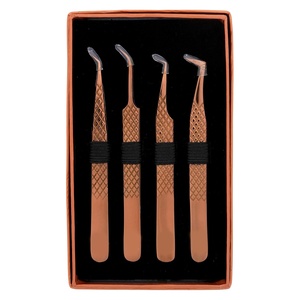Pinzas para Pestañas con Punta Suave Antiestática para Extensiones de Pestañas, Herramienta Profesional para Extensiones de Pestañas 952 - Product Image 3