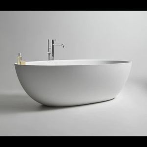 Bañera de Hidromasaje Europea de Lujo, Tallada a Mano en Mármol Natural, Ecológica, con Desagüe, para Hotel, Apartamento, Villa, Uso Interior, 20 galones - Product Image 2